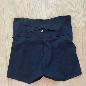 VS High Waist Black Athletic Shorts
